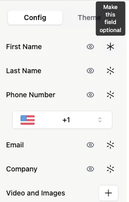 Make a field optional