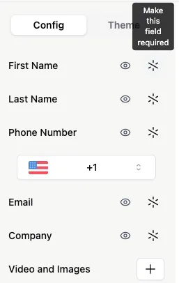 Make a field required