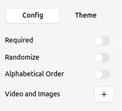 Dropdown Question Add Options