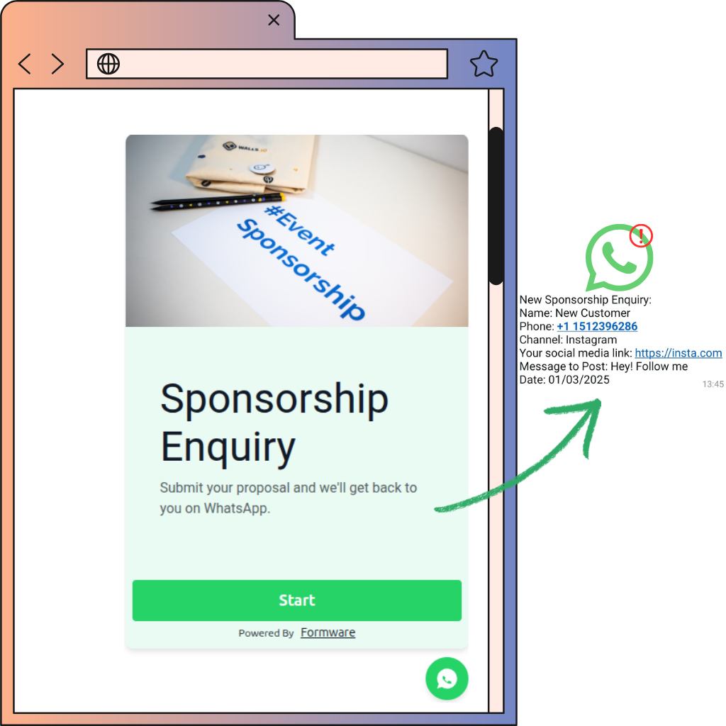 Formware, create and share forms for free.
