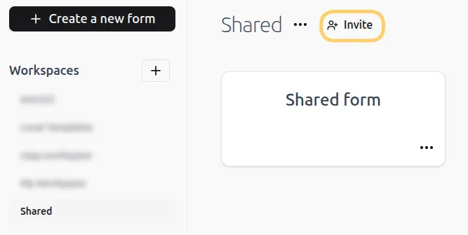 Invite Workspace Members